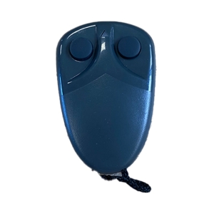 2-kanaals zender 433 MHz, 38x58x12 mm (losse batterij meeleveren)