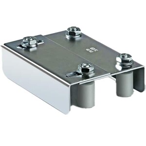 Comunello schuifpoortgeleider – Ø30mm – 35-62 mm – Elektrolytisch verzinkt