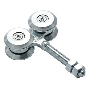Comunello stalen hangpoort wielset – Voor hangrail – 2 of 4 wielen