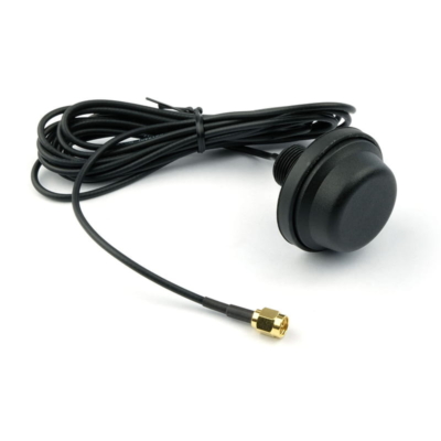 Baby hufterproof antenne - Puck - 4G - 3 meter - RG174 kabel - SMA-Male
