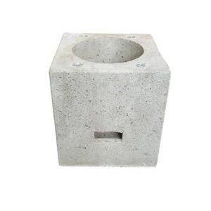 Betonvoet M – H.o.h. 270 x 190 mm – M12
