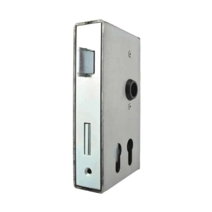 Bever slotkast met elektrolytisch verzinkt slot – Links – Dubbele cilinder – 40 mm