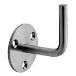 Croso leuninghouder voor muurmontage RVS 316