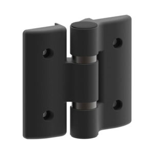 FAC aluminium scharnier – Zwart – 154 x 140 mm