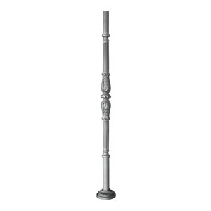 Grande Forge sierspijl Ø35 mm met afdekrozet / L= 1260 mm