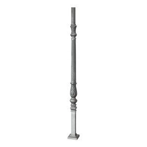 Grande Forge sierspijl Ø35 mm met afdekrozet / L= 1260 mm