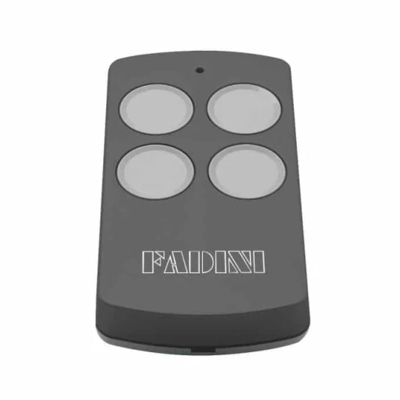 Fadini VIX 53 handzender - 4-kanaals - 868,19 MHz - Donker grijs