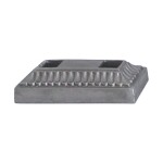 Grande Forge afdekrozet 100×100 mm met 2 gaten