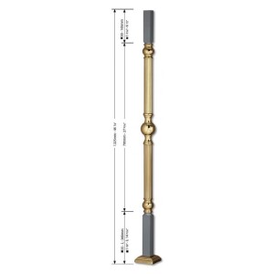 Grande Forge hoofdbaluster Comtesse 35 mm / L= 1200 mm