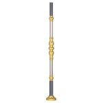 Grande Forge hoofdbaluster Harmonie Ø40 mm / L= 1200 mm
