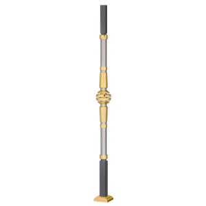 Grande Forge hoofdbaluster Modern 30/35 mm / L= 1225 mm