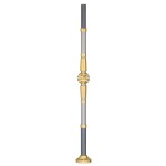 Grande Forge hoofdbaluster Modern Ø35/40 mm / L= 1225 mm