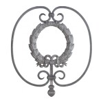 Grande Forge montageframe met sierelement 380×380 mm