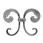 Grande Forge sierelement 180×130 mm / 14×6 mm