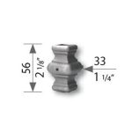 Grande Forge sierhuls 56x33 mm gat 14 mm