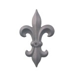 Grande Forge sierornament verzinkt 115x190 mm