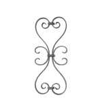 Grande Forge sierornament 525×225 mm / 14×6 mm