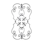 Grande Forge sierornament 875×486 mm / 14×6 mm