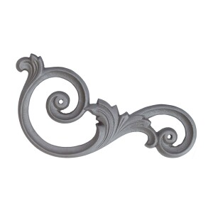 Grande Forge sierornament verzinkt 235×130 mm links