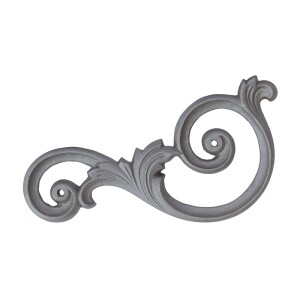 Grande Forge sierornament verzinkt 235×130 mm rechts