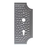 Grande Forge sierplaat 120x270x4 mm voor slot, rechts