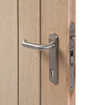 Locinox H-WOOD insteekslot voor houten poorten – RVS