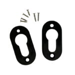 Insteekslot voor koker 40 x 40 mm - RVS voorplaat - 25 85 8 - DM25 (1)