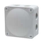 Lasdoos middel 85x85x50, inclusief wartels