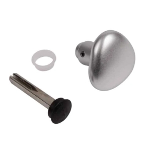 Locinox 3006R-2 half klinkstel rond – Aluminium