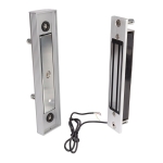 Locinox S-MAG inbouw magneetslot voor schuifpoort - Zilver