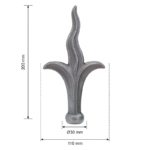 Grande Forge hekpunt 110×200 mm – Ø30 mm