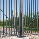 Locinox OGS grondstop – Regelbaar voor poorten