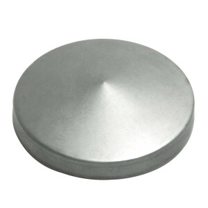 Paalkap rond – Onbehandeld staal