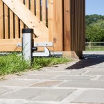 Locinox UGC poortvanger met rubberen aanslag – Aluminium