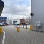 Verkeerslicht rood groen sfeerfoto