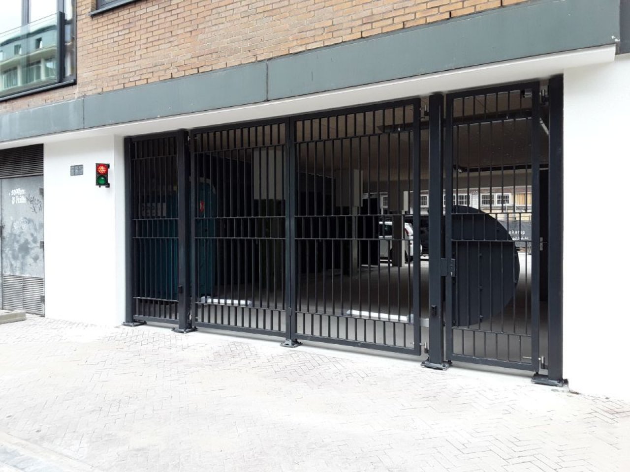 Werk in uitvoering - Lineaire poortopener