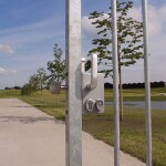 Locinox LGKZ D1 dubbel cilinderslot – Schuifpoort