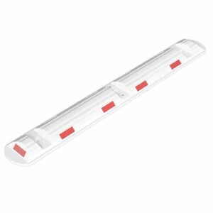 Verkeersdrempel compleet – Wit – Gerecycled materiaal – 1170 x 150 x 50 mm