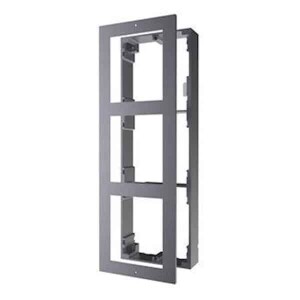 Hikvision intercom modulair – Opbouwframe – 3 modules – Grijs