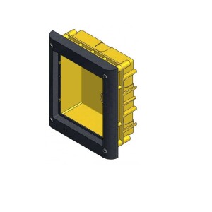 Inbouwbehuizing 4000 serie voor 1 module