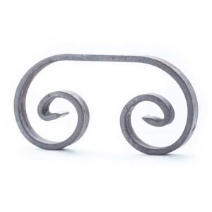 C-krul 180×90 mm / strip 20×6 mm