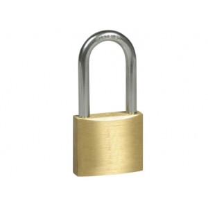 Hangslot lang messing, b=40, Ø4, h=46