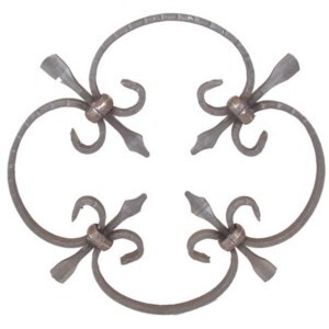 Sierornament Ø250 mm / 10×5 mm