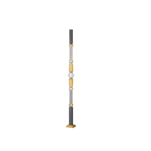 Grande Forge hoofdbaluster Diamond Ø35/40 / L= 1225 mm