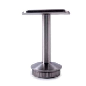 Leuninghouder H 75 mm – Voor Ø42,4×2,0 mm – RVS 316