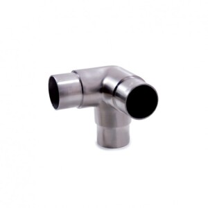 Hoek voor Ø 42,4×2,0 mm; B 65 mm / 316