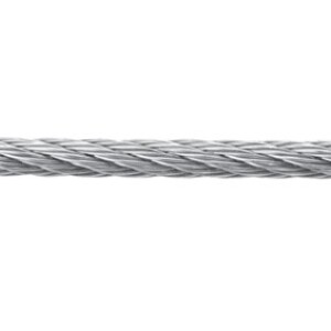 Roestvrij stalen kabel Ø 5 mm / 316, per 100 mtr.
