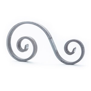 S-krul 220x110x65 mm / strip 12×6 mm