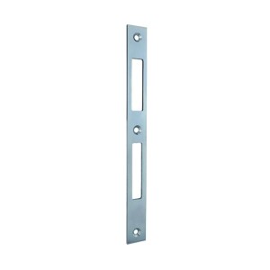 Bever sluitplaat voor SL smaldeursloten 245×24 mm – Verzinkt