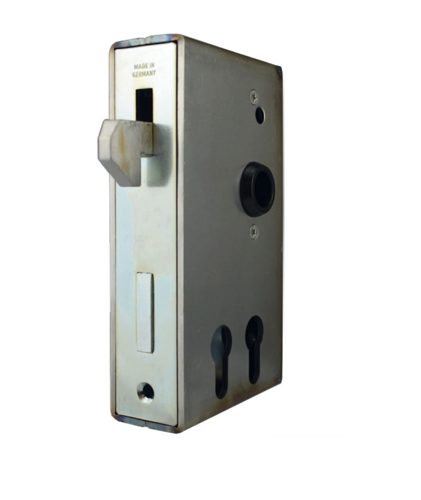 Bever slotkast met elektrolytisch slot - Dubbele cilinder - 40 | Geran Handel B.V.